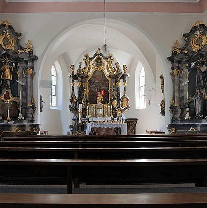 Neumarkt i. d. Opf., Chor der Friedhofskirche St. Jobst. Bild: Thomas Winkelbauer